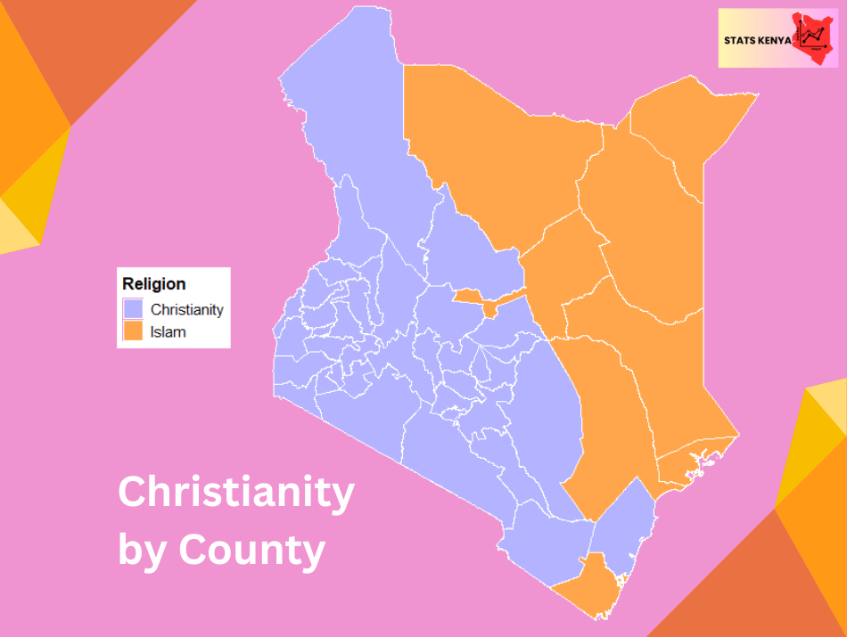 Christians in Kenya by County and Denomination