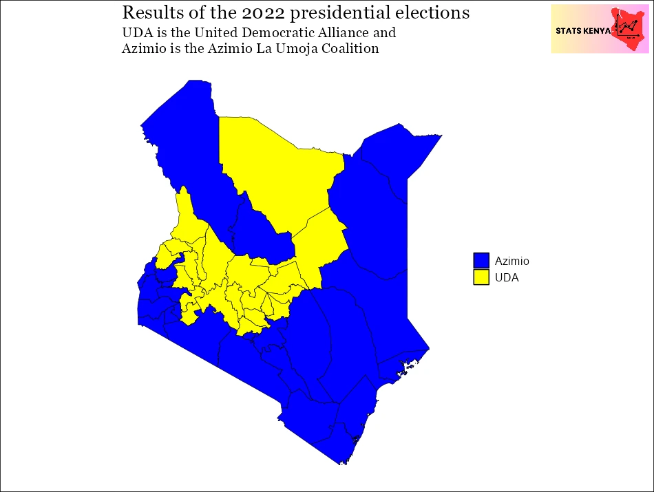 Kenya General Elections Presidential Results and Voter Turnout – 2022